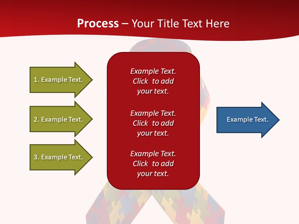 Clip Turquoise Graphic PowerPoint Template
