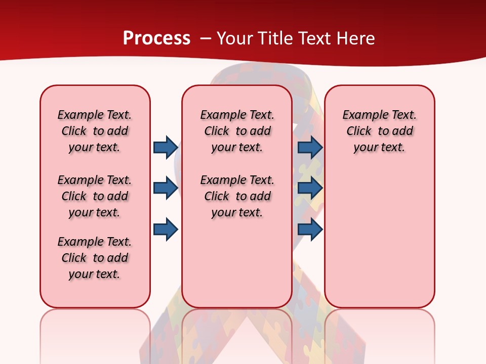 Clip Turquoise Graphic PowerPoint Template