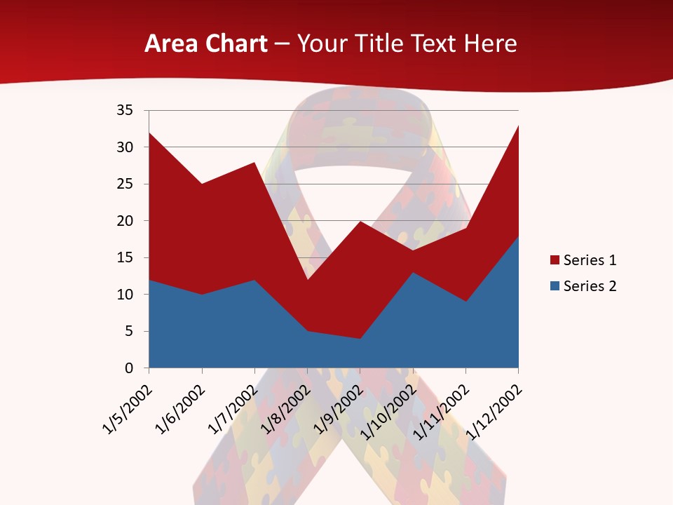Clip Turquoise Graphic PowerPoint Template