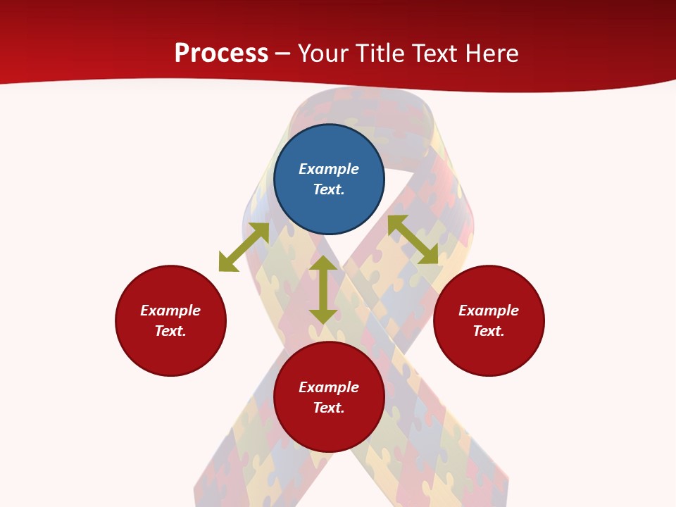 Clip Turquoise Graphic PowerPoint Template