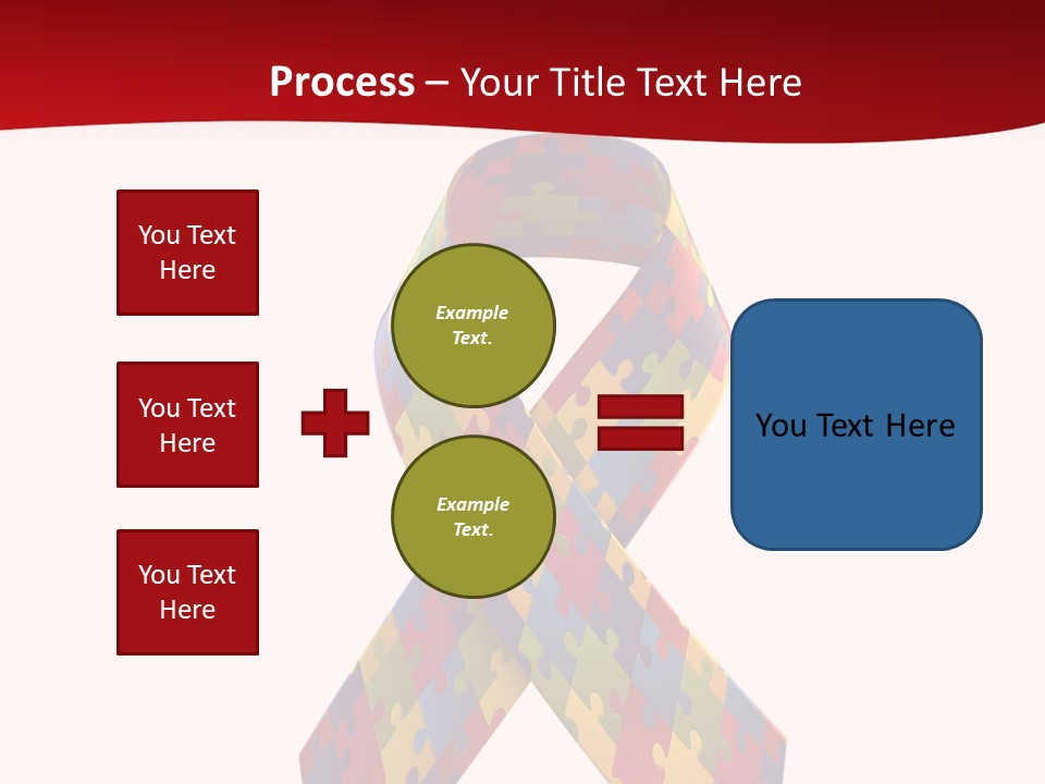 Clip Turquoise Graphic PowerPoint Template