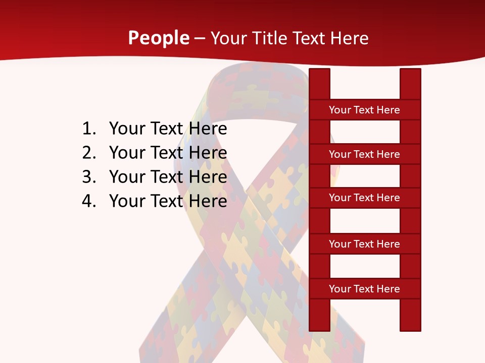 Clip Turquoise Graphic PowerPoint Template