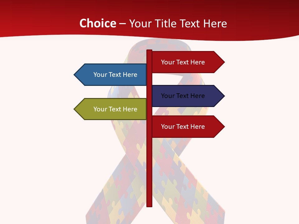 Clip Turquoise Graphic PowerPoint Template