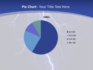 Electrical Thunderstorm Nature PowerPoint Template