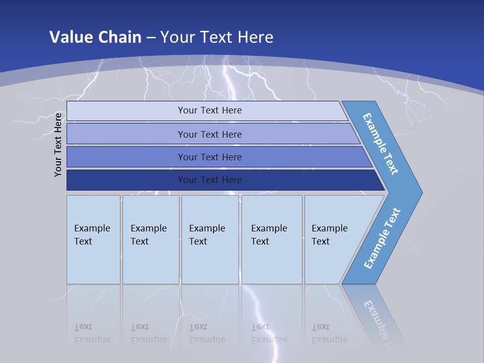 Electrical Thunderstorm Nature PowerPoint Template