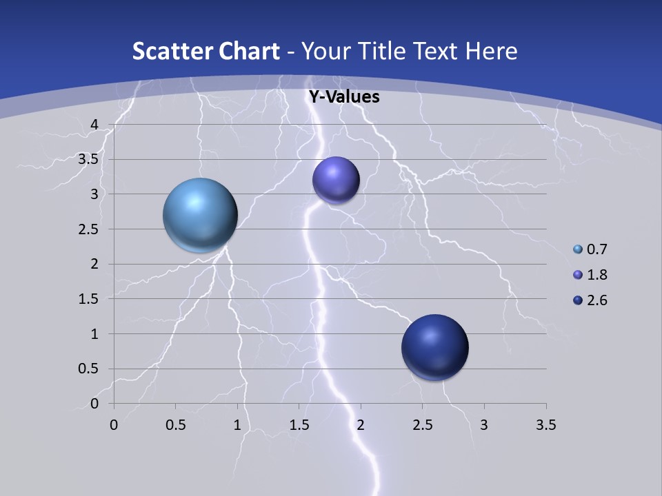 Electrical Thunderstorm Nature PowerPoint Template