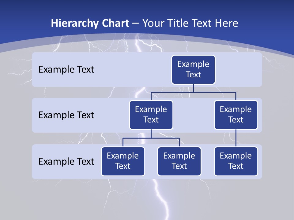 Electrical Thunderstorm Nature PowerPoint Template