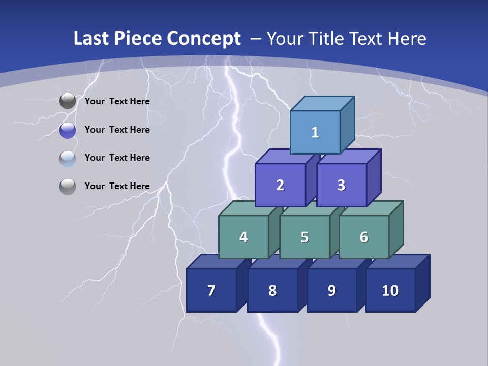 Electrical Thunderstorm Nature PowerPoint Template