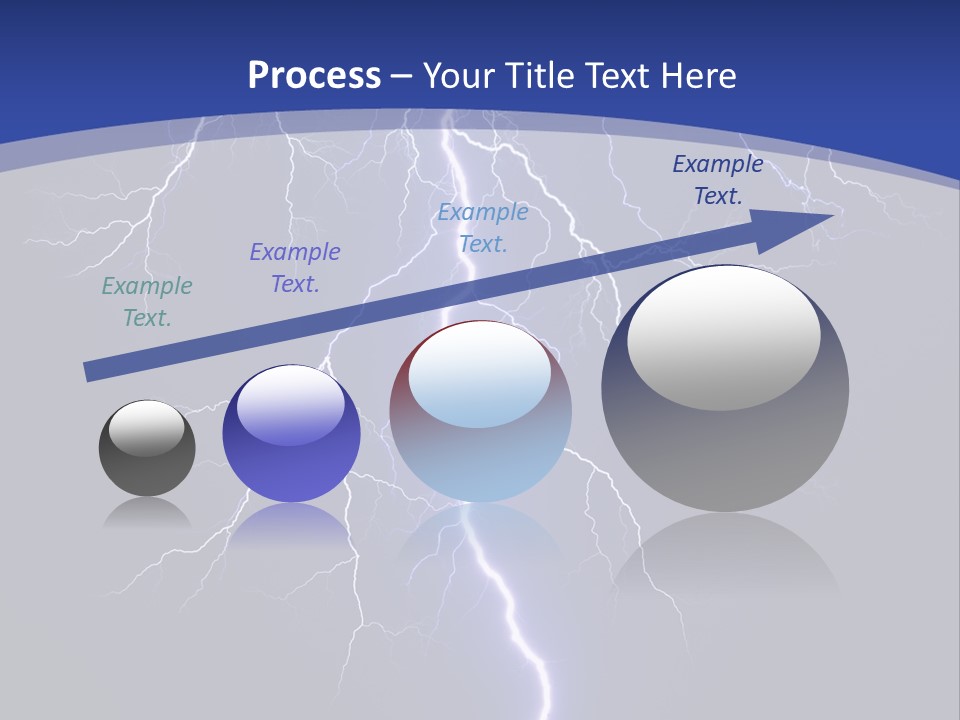 Electrical Thunderstorm Nature PowerPoint Template