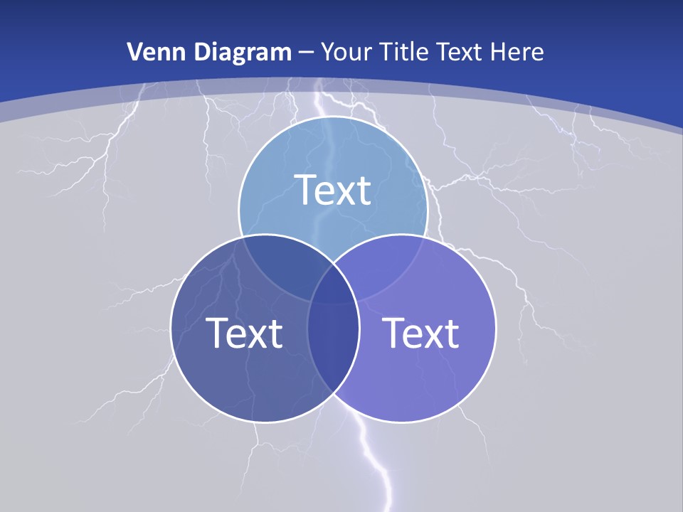 Electrical Thunderstorm Nature PowerPoint Template