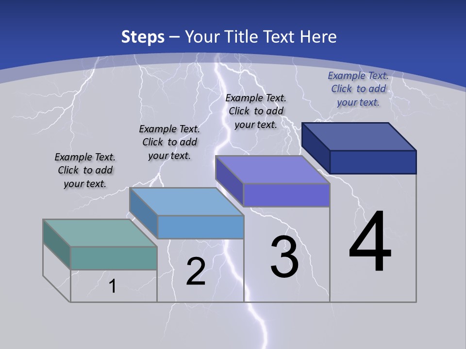 Electrical Thunderstorm Nature PowerPoint Template
