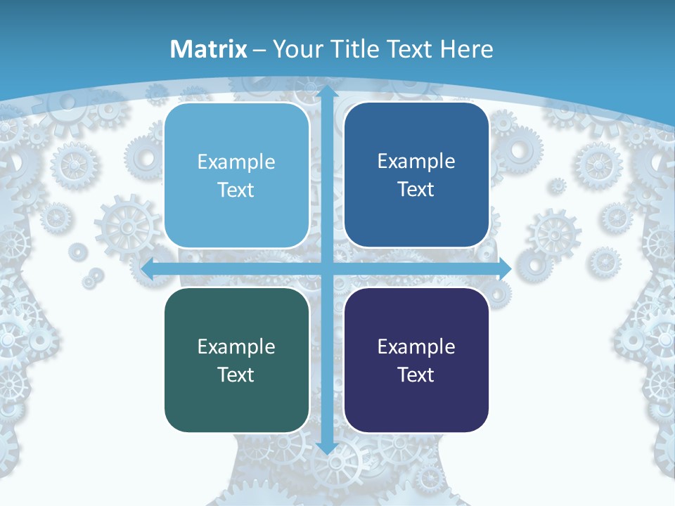 Steps Male Boss PowerPoint Template