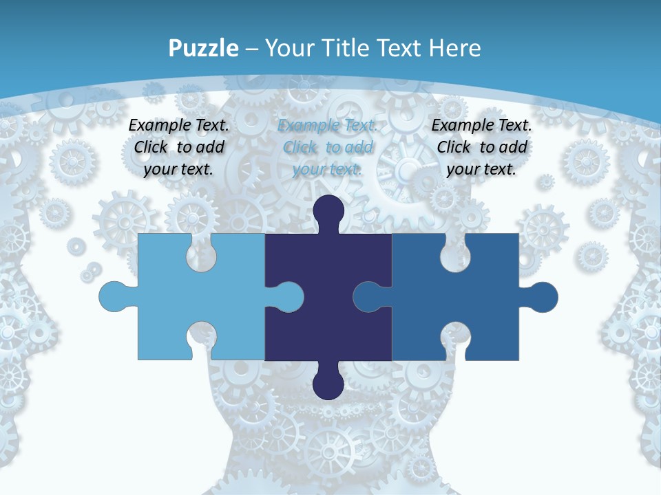 Steps Male Boss PowerPoint Template