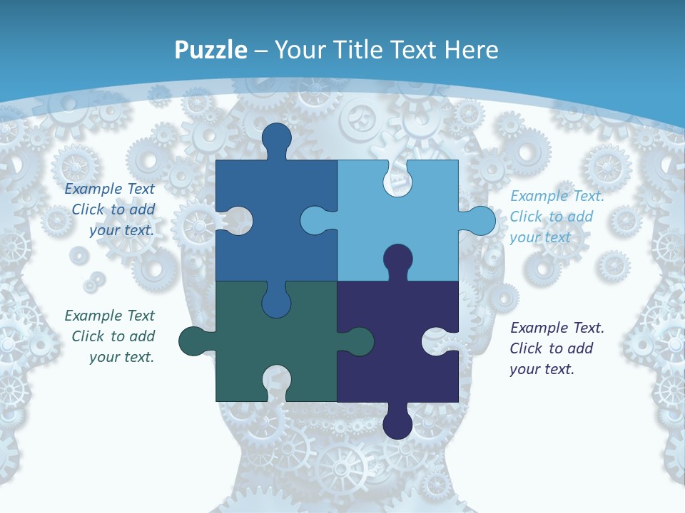 Steps Male Boss PowerPoint Template