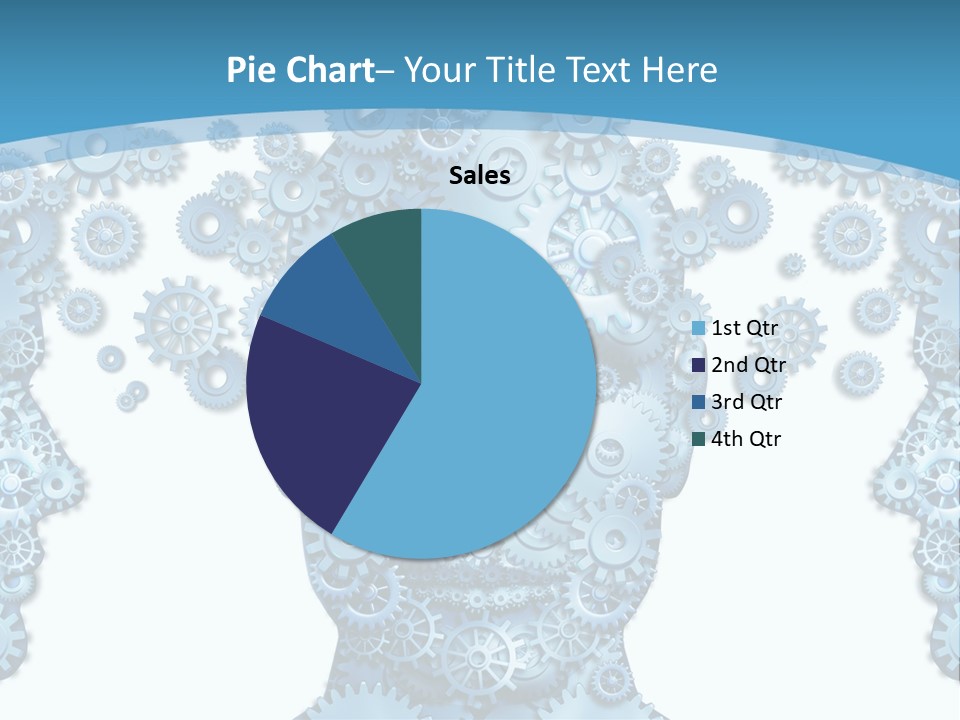 Steps Male Boss PowerPoint Template