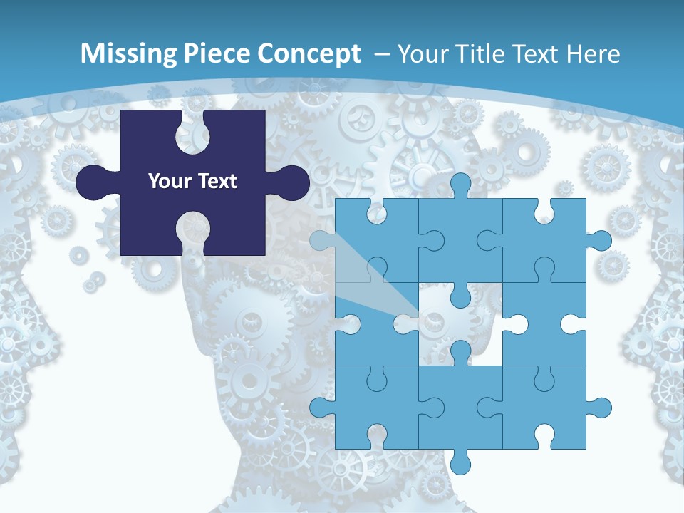 Steps Male Boss PowerPoint Template