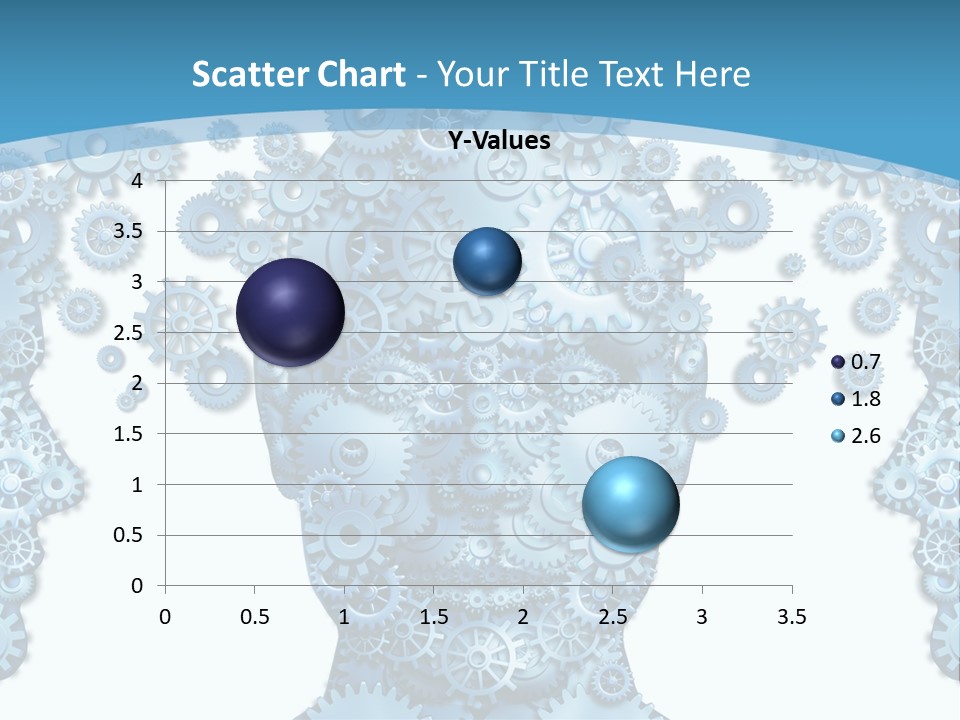 Steps Male Boss PowerPoint Template