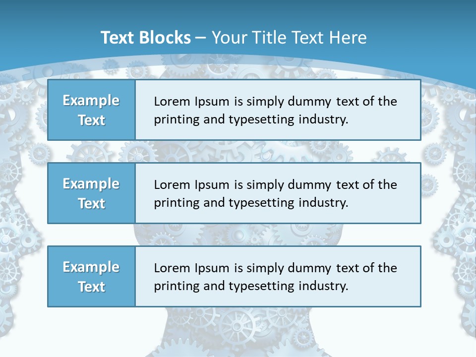 Steps Male Boss PowerPoint Template