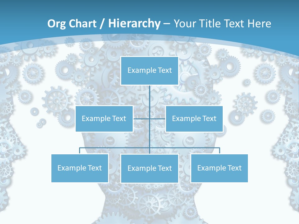 Steps Male Boss PowerPoint Template