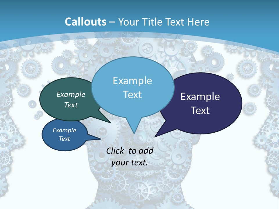 Steps Male Boss PowerPoint Template