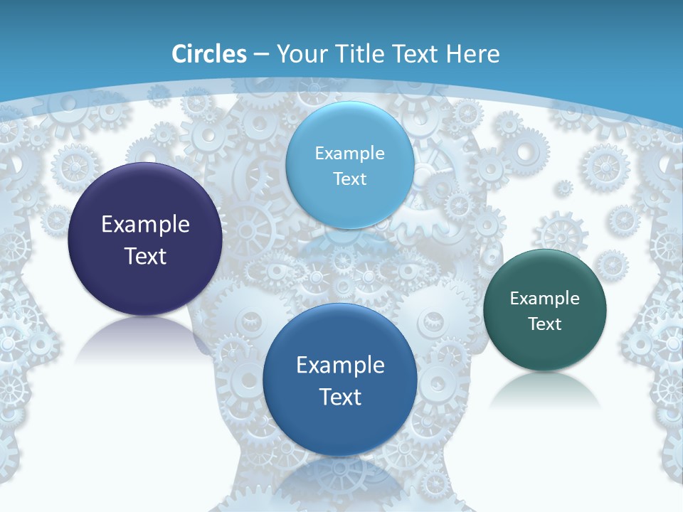 Steps Male Boss PowerPoint Template