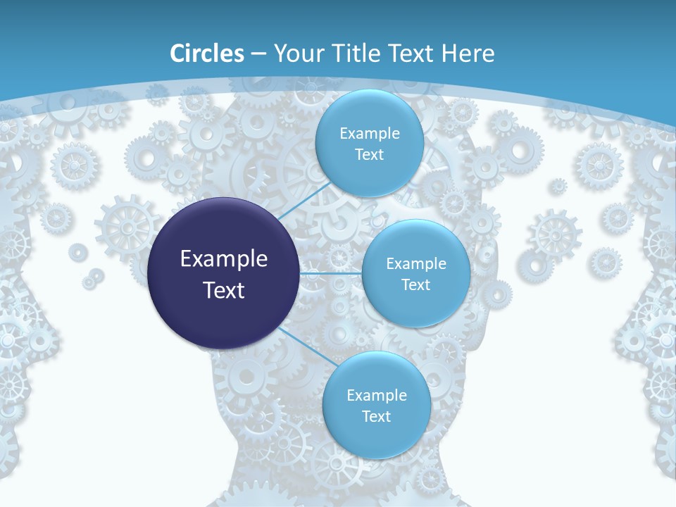Steps Male Boss PowerPoint Template