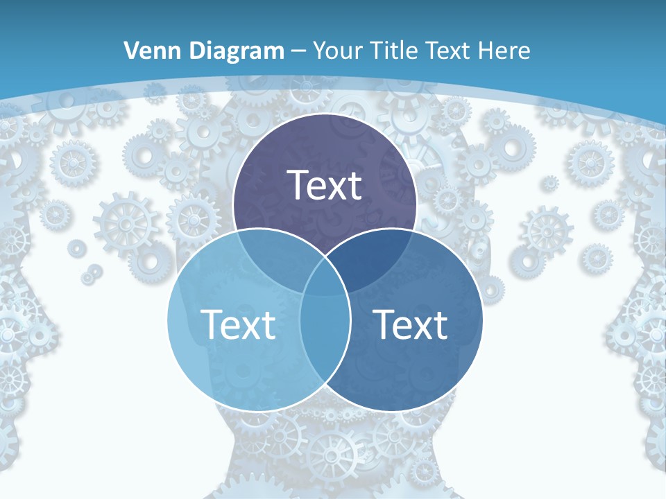 Steps Male Boss PowerPoint Template