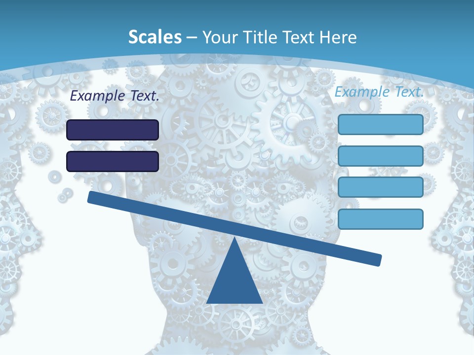 Steps Male Boss PowerPoint Template