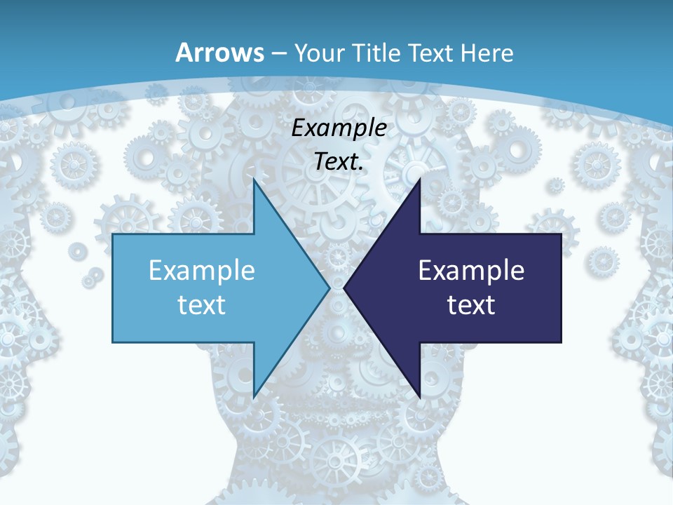 Steps Male Boss PowerPoint Template