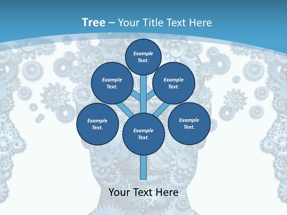 Steps Male Boss PowerPoint Template
