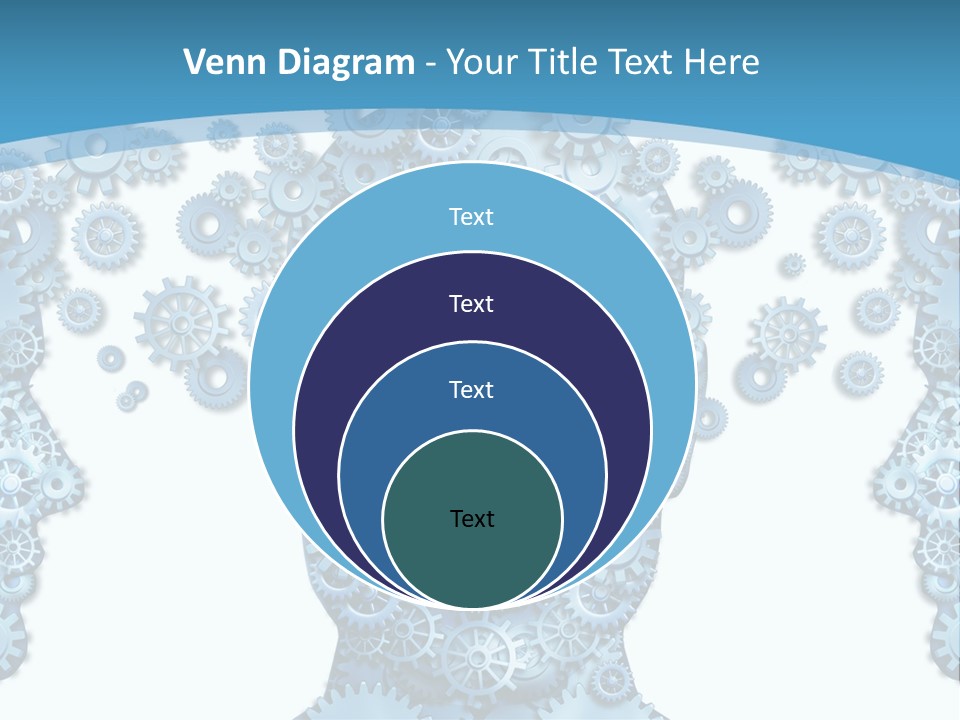 Steps Male Boss PowerPoint Template