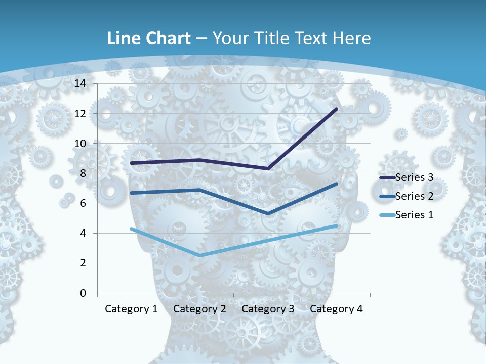 Steps Male Boss PowerPoint Template