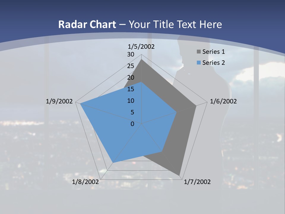 Steps Male Boss PowerPoint Template