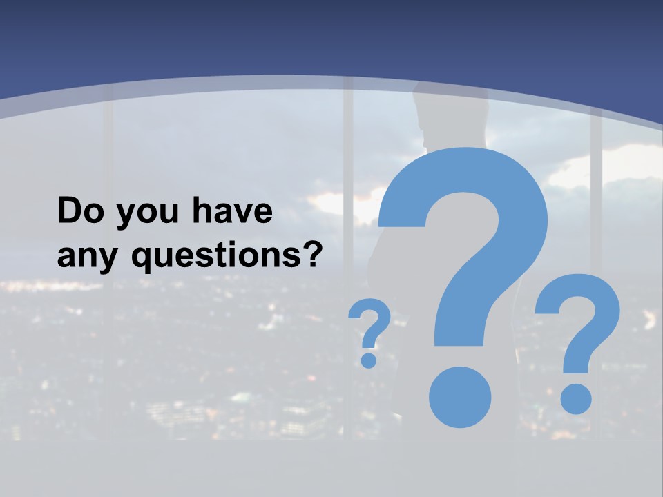 Steps Male Boss PowerPoint Template