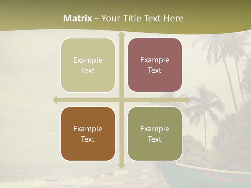 Blue Pacific Relax PowerPoint Template