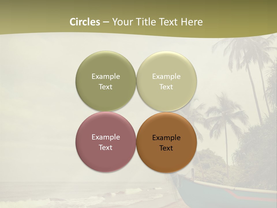 Blue Pacific Relax PowerPoint Template