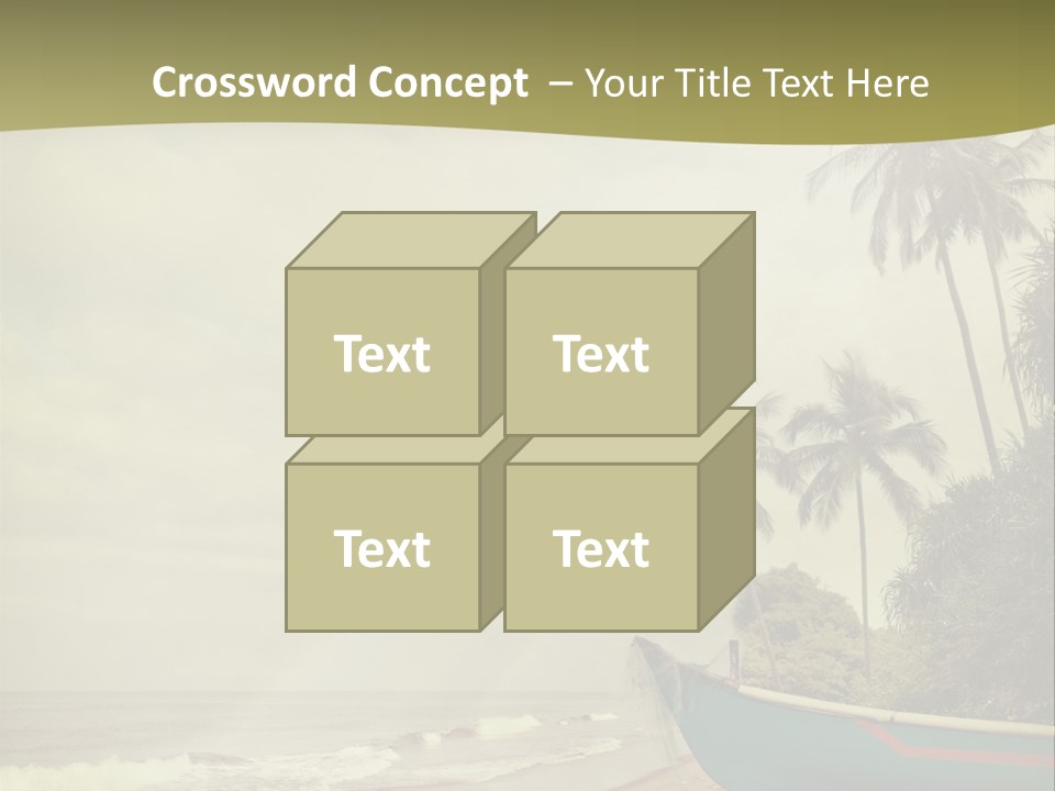 Blue Pacific Relax PowerPoint Template