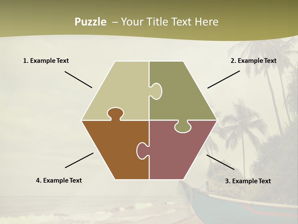 Blue Pacific Relax PowerPoint Template