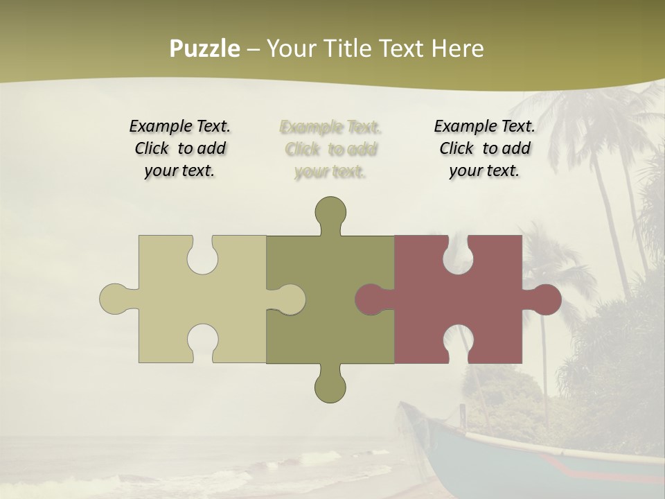 Blue Pacific Relax PowerPoint Template