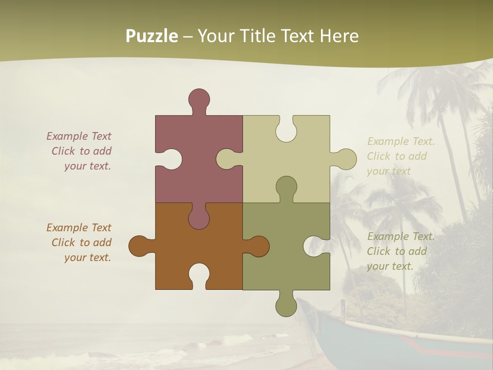 Blue Pacific Relax PowerPoint Template