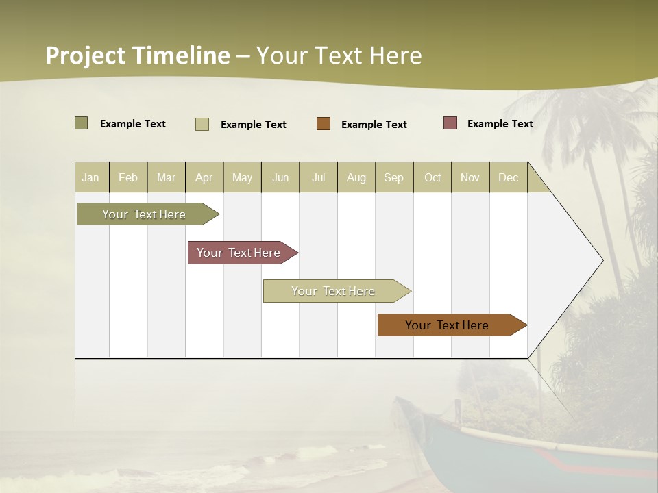 Blue Pacific Relax PowerPoint Template