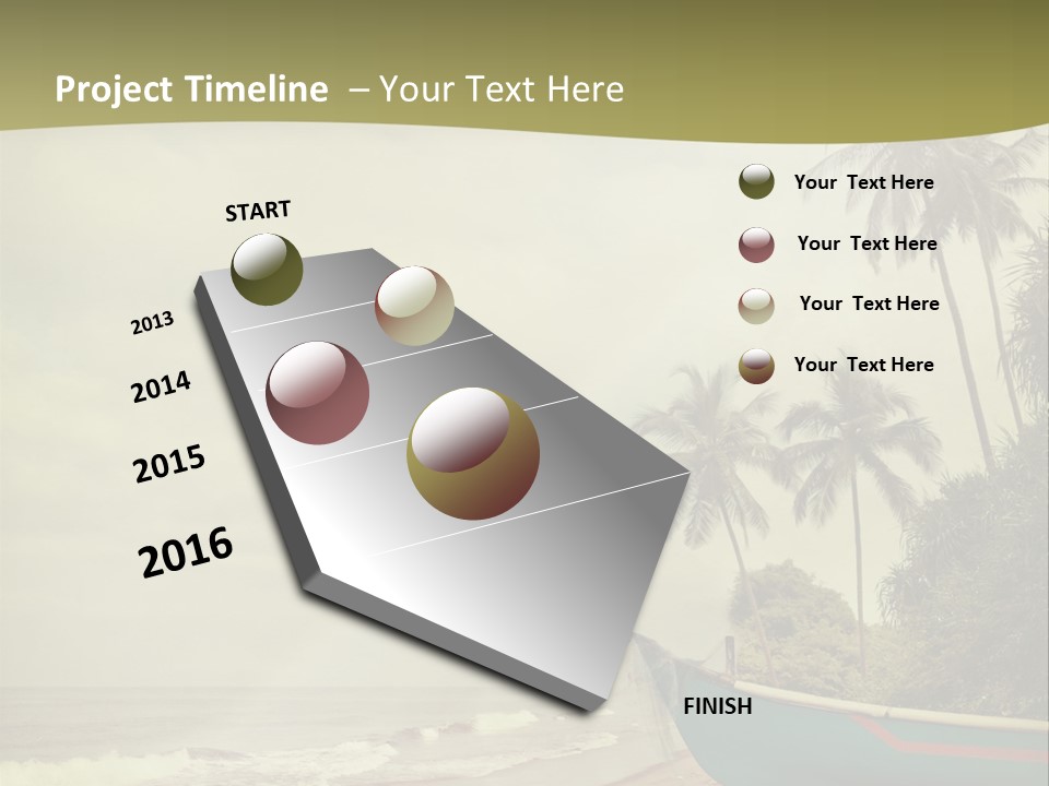 Blue Pacific Relax PowerPoint Template