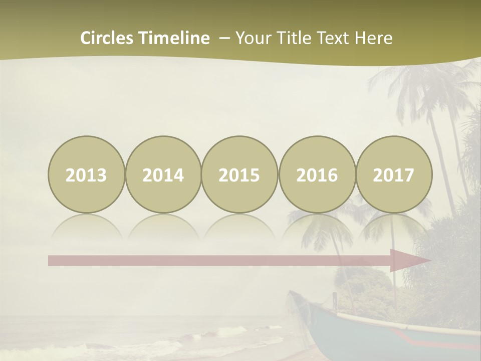 Blue Pacific Relax PowerPoint Template