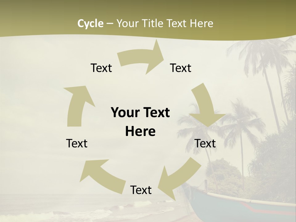 Blue Pacific Relax PowerPoint Template