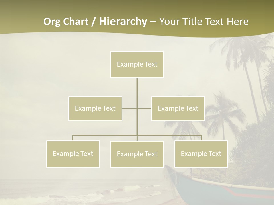 Blue Pacific Relax PowerPoint Template