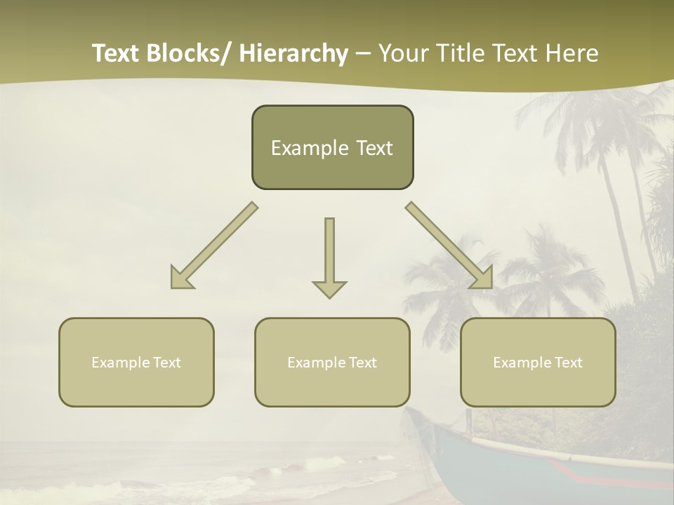 Blue Pacific Relax PowerPoint Template