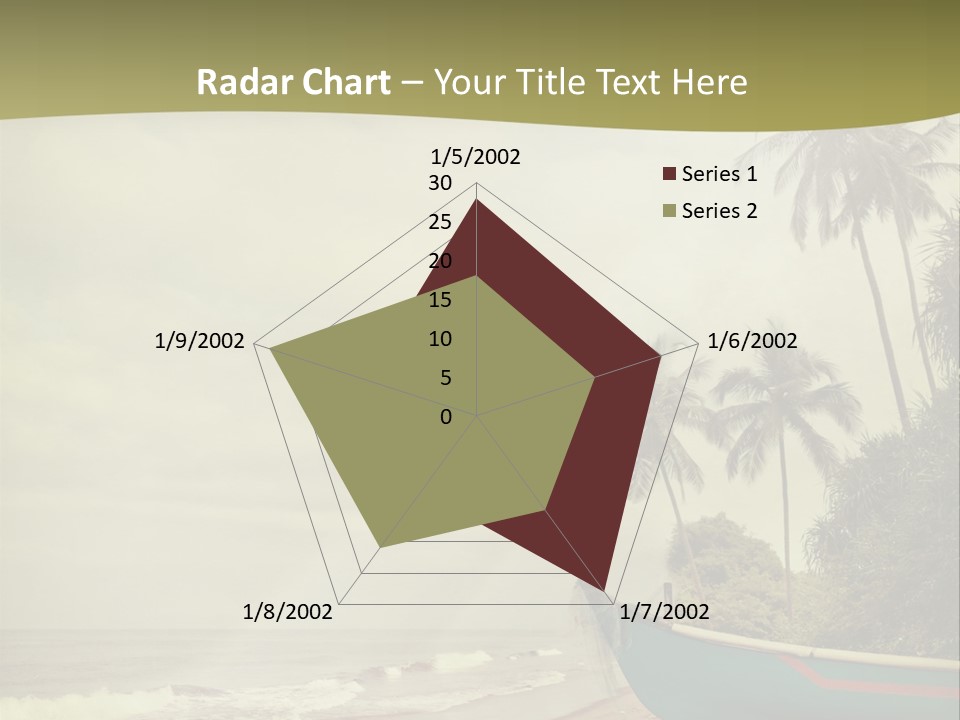 Blue Pacific Relax PowerPoint Template