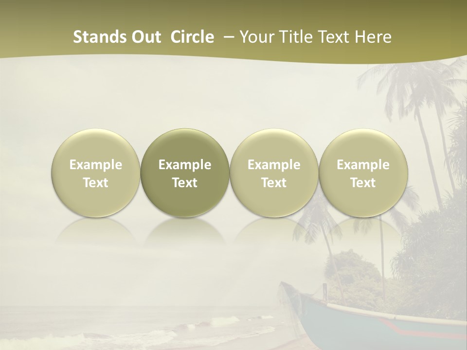 Blue Pacific Relax PowerPoint Template