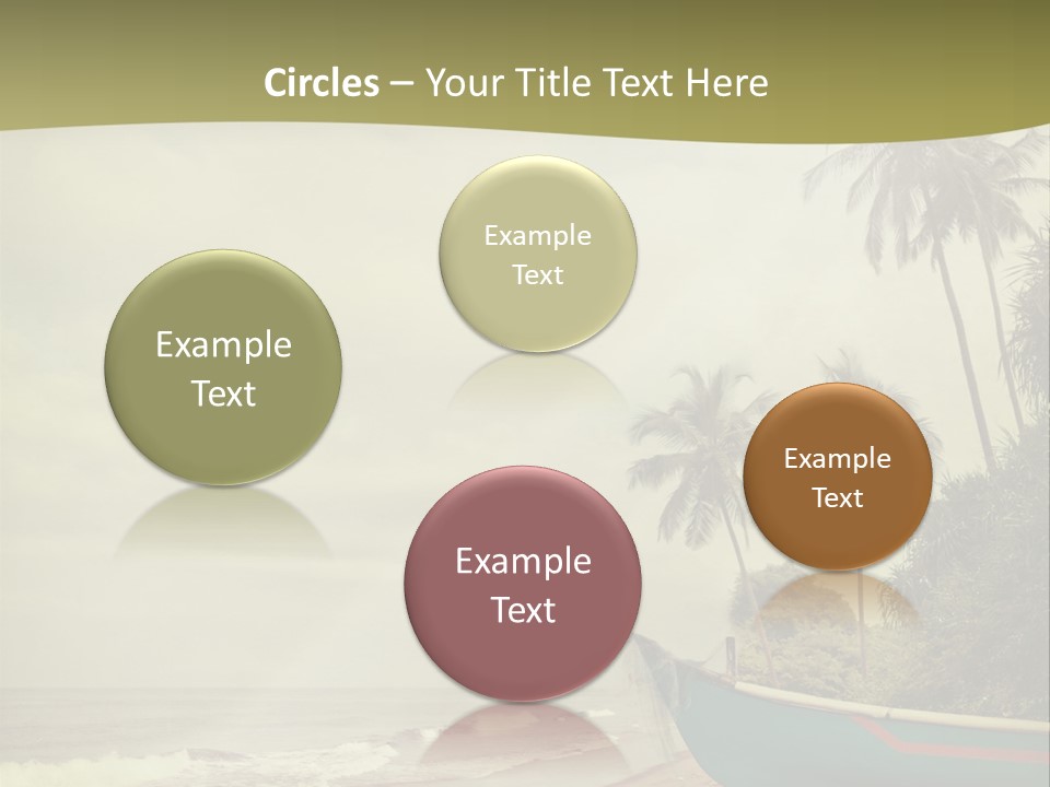 Blue Pacific Relax PowerPoint Template