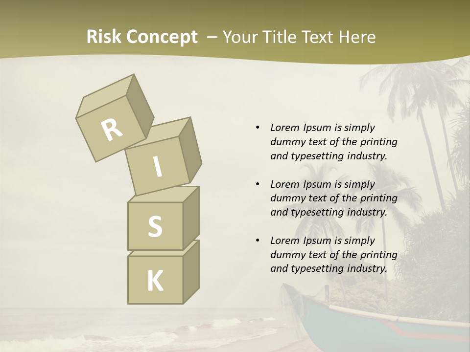 Blue Pacific Relax PowerPoint Template